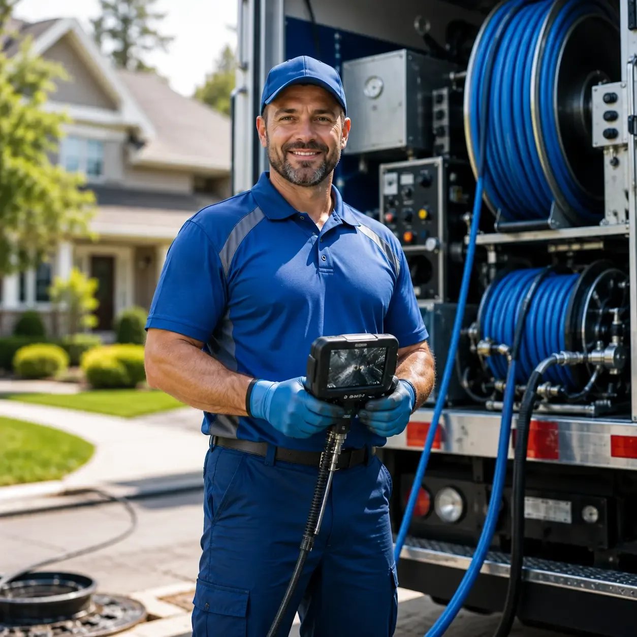 Local outdoor drain cleaning specialists in Plano, IL